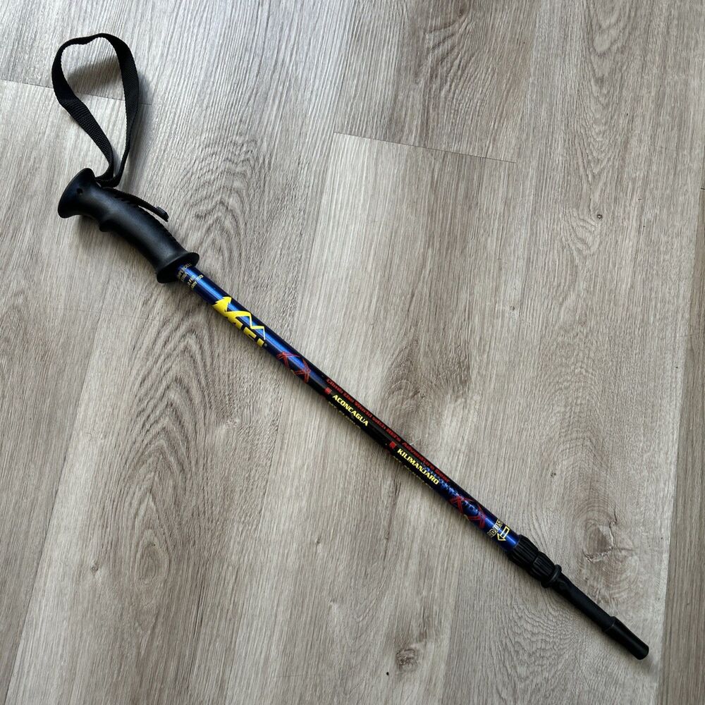 REI Single Adjustable Hiking Pole Telescoping Komperdell Austria 18mm Diameter